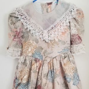 Children's Boutique Size 10 Victorian Dress/T5-24